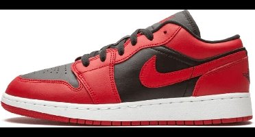 Nike Nike Air Jordan 1 Low - Kinder - Sneaker - Rood/Zwart