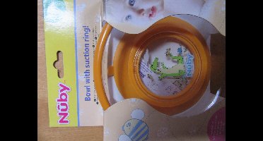Nuby kom met zuignap Groen