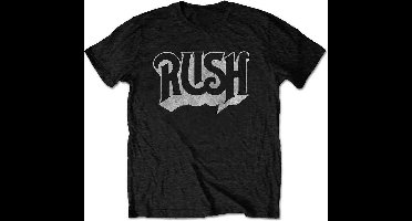 Rush - Logo Heren T-shirt - 2XL - Zwart