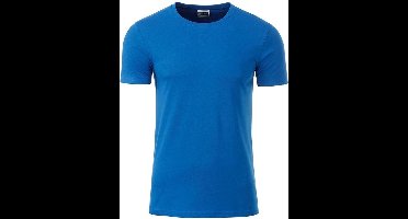 James and Nicholson - Heren Standaard T-Shirt (Blauw)