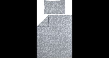 Meyco Baby Zebra dekbedovertrek peuter - grey - 120x150cm