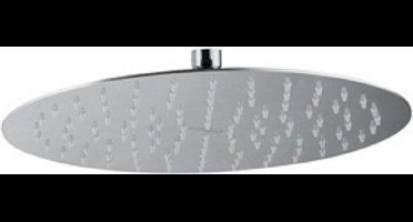 Plieger Napoli hoofddouche rond Ø25cm 9L/min. geborsteld chroom
