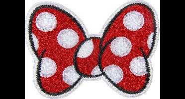 Patch Minnie Mouse Rood Polyester