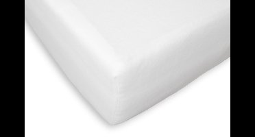 Briljant Baby Hoeslaken Molton Stretch 60 x 120 - Wit - 2 Stuks