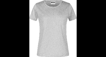 James And Nicholson Dames/dames Ronde Hals Basic T-Shirt (Grijze Heide)
