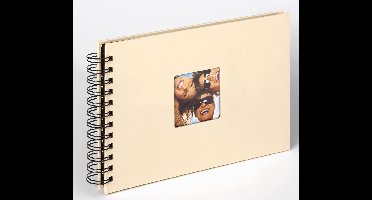 Walther SA-109-H Fun - Spiraal album - Formaat 23 x 17 cm - Crème