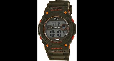 Mannen horloge-groen van het merk Q&Q M140J003Y