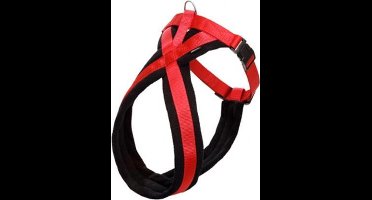 Flamingo - Hondentuig Cross Palos - Rood - XXL - 69 x 74 - 100 x 2.5 x 0.1 cm