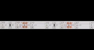 Velleman Ledstrip, flexibel, zelfklevend, IP61, 300 leds, 5 m, 12 V, geel
