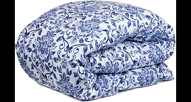 Zelesta Comfort Design Old Dutch 200x200cm - Dekbed zonder overtrek - 30 dagen proefslapen - Wasbaar hoesloos dekbed - Bedrukt dekbed - Dekbed met print - All Year Winterdekbed & Zomerdekbed