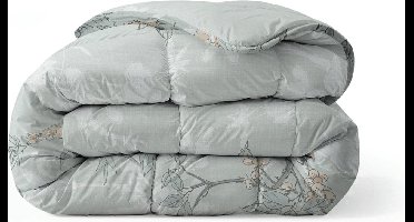 Zelesta Everyday Design Aqua Forest 200x200cm - Dekbed zonder overtrek - Wasbaar hoesloos dekbed - Bedrukt dekbed - All year zomerdekbed & winterdekbed