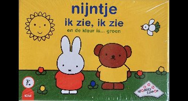 Nijntje ik zie, ik zie en de kleur is... groen