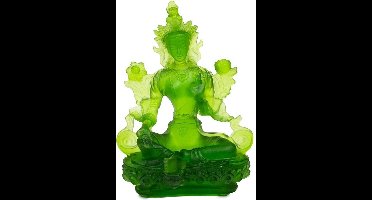 Groene Tara Transparant Groen - 12 Cm