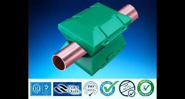 Alpine® hét waterontharder alternatief 22 Twin - Magneet antikalksysteem voor koper leidingen - Energiebesparing