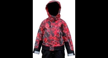 Hi-Tec Kinder Hilary JX Winter ski jas Roze / Rood Maat 158