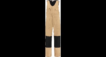 EM Workwear Bodybroek katoen/polyester kaki-zwart maat 52