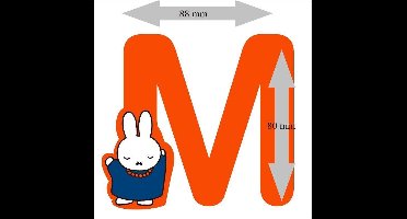 Nijntje Letter 8cm - M