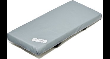 HOOODIE Cushie - Fietskussen Bagagedrager - Zilver - Kussentje fietsstoeltje