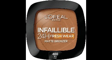 L'Oréal Infallible 24H Fresh Wear Matte Bronzer - 400 Tan
