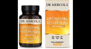 Dr. Mercola - Liposomale Vitamine D3 - 1000 IU - 30 capsules
