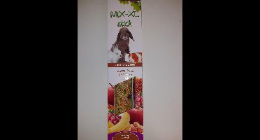 ESVE Mix XL stick voor knaagdieren en konijnen | fruit & noten of bosvruchten | 1 stuk Fruit+Noten