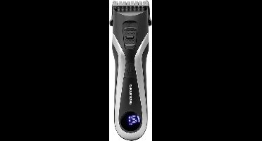 Grundig haar- en baardtrimmer MC8840, batterijgevoed, zwart zilver