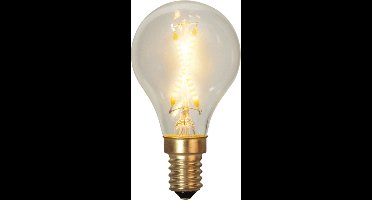 Kogellamp - E14 - 0.5W - Super Warm Wit <2200K - Filament - Helder