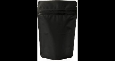 Stazakken Mat Zwart 10x6x15cm | 57 gram (100 stuks)
