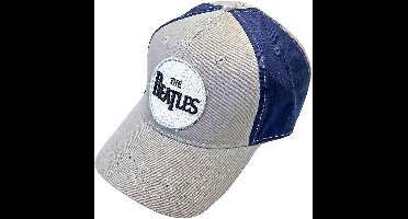 The Beatles - Drum Logo Baseball pet - Grijs/Blauw
