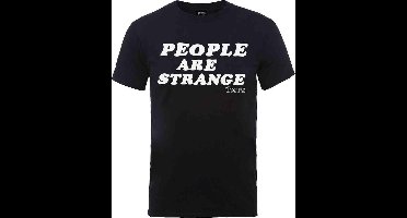 The Doors - People Are Strange Heren T-shirt - 2XL - Zwart