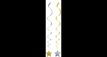 UNIQUE - Set sterren hangdecoraties