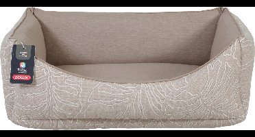Hondenmand Zolux - Gewatteerd Taupe 65cm - Comfortabel voor Kleine Honden, Afneembare Hoes