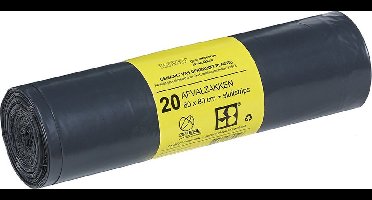 Komo vuilniszakken 60L - 400 stuks - STUNTAANBIEDING