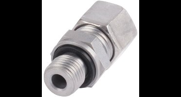 Wurth - Schroefkoppeling GE/ED, inch - Eindkoppeling BSP GE/E, inch x 1 st Sleutelwijdte 17 mm