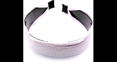 Diadeem katoen lila breed