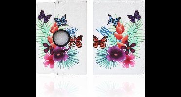 Hoesje geschikt voor Apple iPad pro (2020) 12.9 inch 360° Draaibare Bookcase/Flip Stand print/ Tablethoes (3)