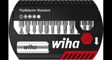Wiha Bitset FlipSelector Standard 25 mm assorti 13-delig 1/4" (39078)