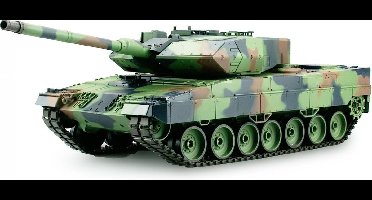 Heng Long RC Leopard 2A6 Tank - Met schietfunctie, rook en geluid - V7.0
