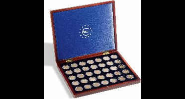 Leuchtturm Volterra Uno muntbox voor 2 - euro munten met 35 capsules inbegrepen