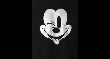 Disney - Winking Mickey Mouse T-Shirt Black - XXL