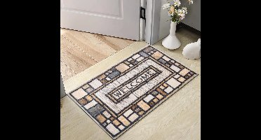Boraboi ® Stijlvolle en Functionele Vuilvangmat voor Binnengebruik met Hoogwaardige Antislip Eigenschappen