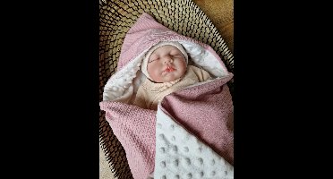 Baby Creaties - Wikkeldeken - Badcape baby - Army green