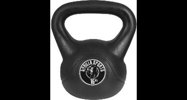 Gorilla Sports Kettlebell - Kunststof - Trainingsgewicht - 16 kg