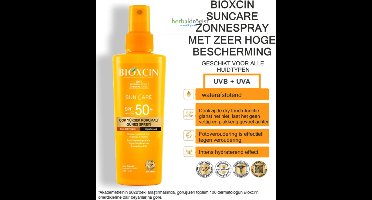 Bioxcin Zonnespray Factor 50+ 200ml (Met collageen, hyaluronzuur, groene thee, vitamine E) - zonnebrand - zonnecrème