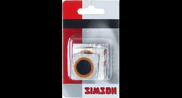 Simson Binnenbandpleisters assortiment voor reparatie van lekke fietsbinnenbanden