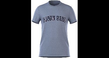 SINGLES DAY! Bjorn Borg - Essential T-Shirt Blauw - Heren - Maat M - Regular-fit