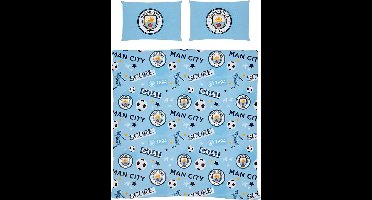 Manchester City dekbedovertrek 2 persoons Striker 200 x 200 cm