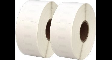 Label Tape Geschikt voor Dymo 11355 | 19 x 51 mm | S0722550 - Wit - 500 labels per Rol - 2 stuks - Geschikt voor: 310 320 330 400 400 Turbo 400 Duo 450 450 Turbo 450 Twin Turbo 450 Duo 4XL Wireless