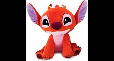 Leroy – Disney 2024 Classic Lilo & Stitch Pluche Knuffel 30 cm - Disney Plush Toy - Speelgoed knuffeldier knuffelpop voor kinderen jongens meisjes - Knuffels Lilo en Stitch, Angel, Leroy, Stitch