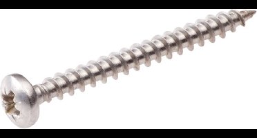 spaanplaatschroef Cyl.kop pozidriv 45st 16 x 30mm
